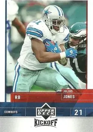 2005 Upper Deck Kickoff #22 - Julius Jones - Dallas Cowboys