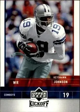 2005 Upper Deck Kickoff #23 - Keyshawn Johnson - Dallas Cowboys