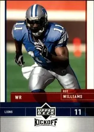 2005 Upper Deck Kickoff #28 - Roy Williams - Detroit Lions