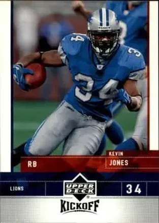 2005 Upper Deck Kickoff #29 - Kevin Jones - Detroit Lions