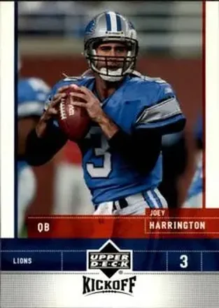 2005 Upper Deck Kickoff #30 - Joey Harrington - Detroit Lions