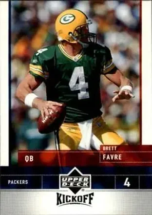 2005 Upper Deck Kickoff #31 - Brett Favre - Green Bay Packers