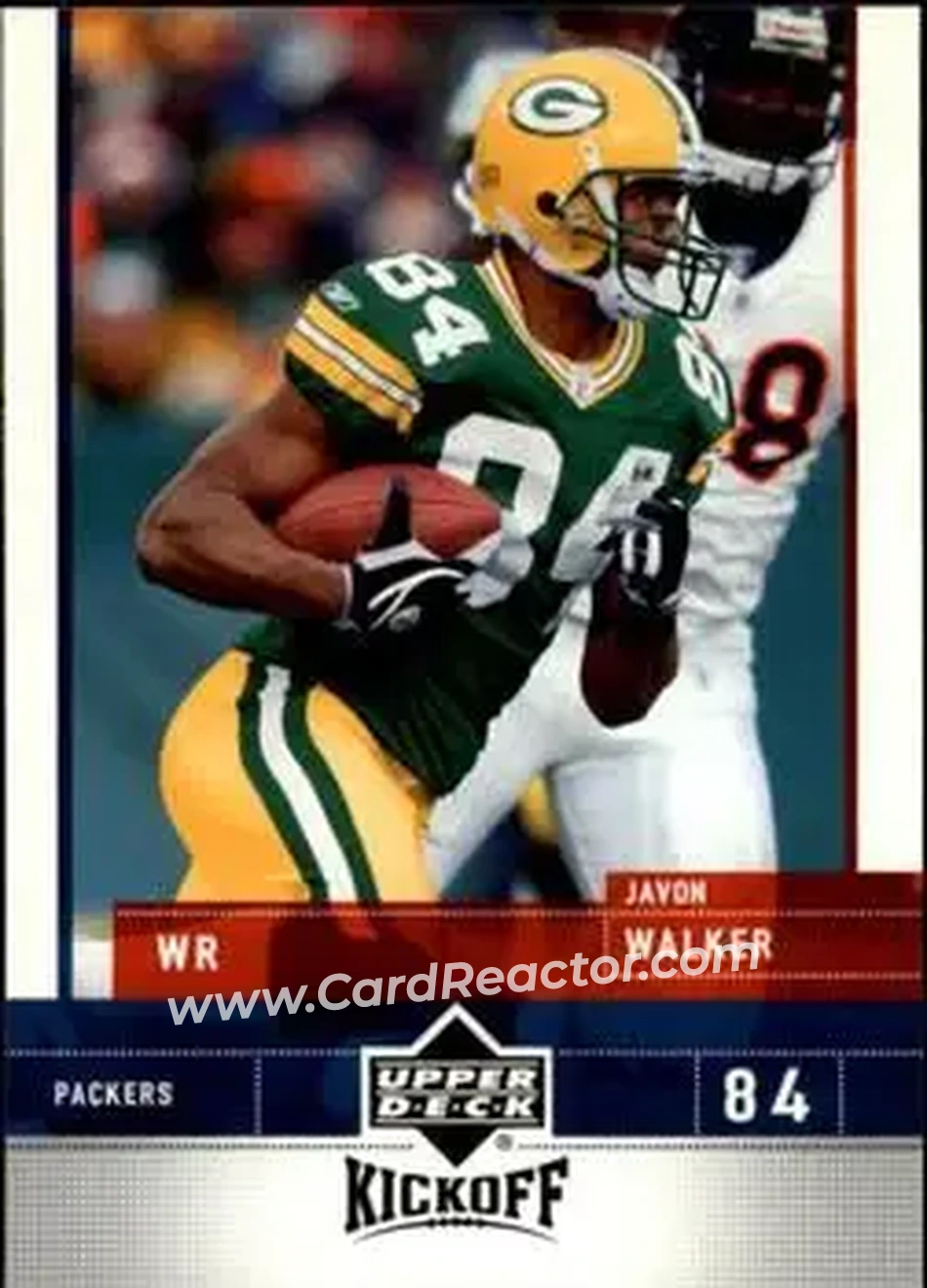 2005 Upper Deck Kickoff #33 - Javon Walker - Green Bay Packers - Front