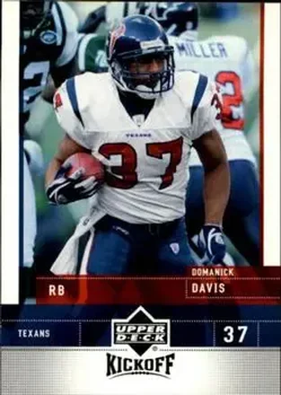 2005 Upper Deck Kickoff #36 - Domanick Davis - Houston Texans
