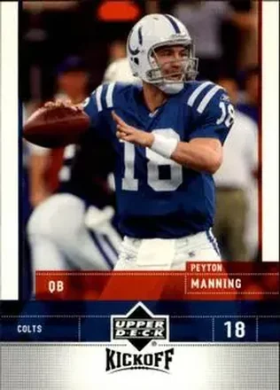 2005 Upper Deck Kickoff #37 - Peyton Manning - Indianapolis Colts