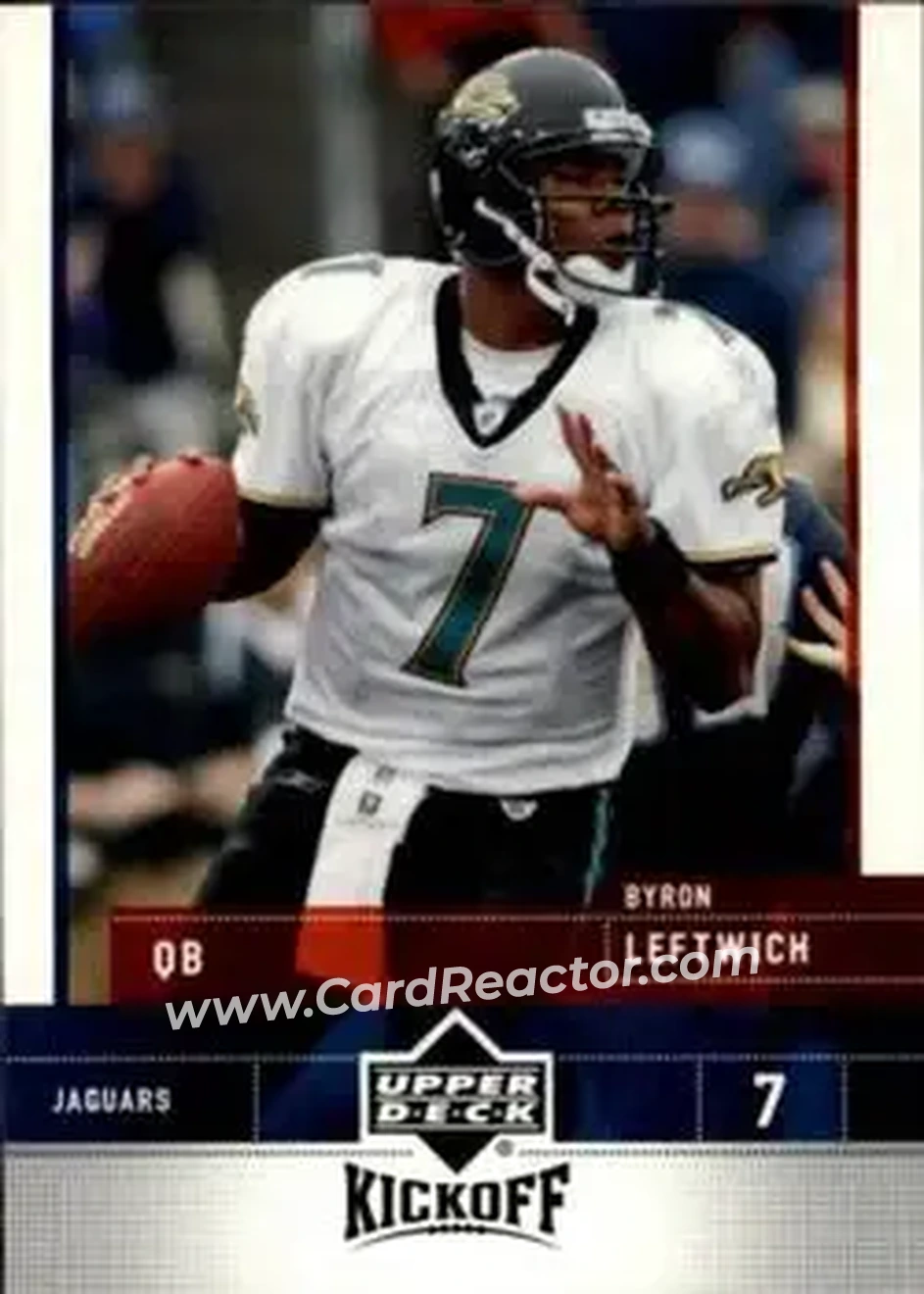 2005 Upper Deck Kickoff #40 - Byron Leftwich - Jacksonville Jaguars - Front