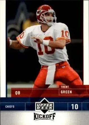 2005 Upper Deck Kickoff #45 - Trent Green - Kansas City Chiefs