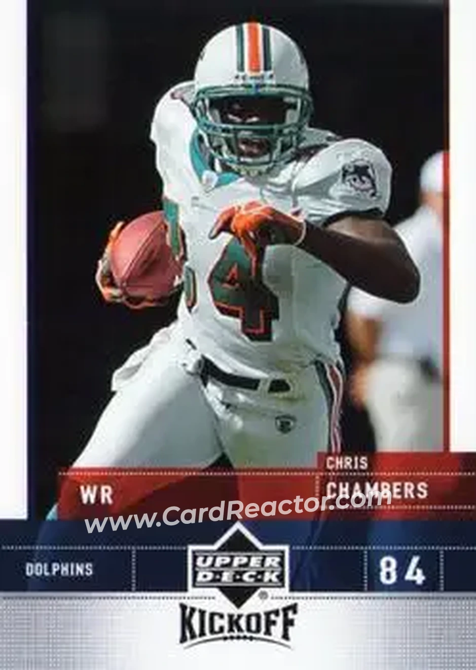 2005 Upper Deck Kickoff #47 - Chris Chambers - Miami Dolphins - Front