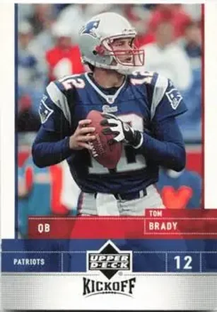 2005 Upper Deck Kickoff #52 - Tom Brady - New England Patriots