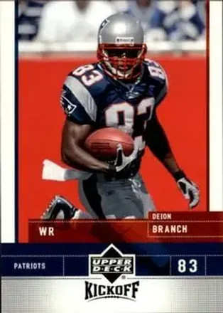 2005 Upper Deck Kickoff #54 - Deion Branch - New England Patriots