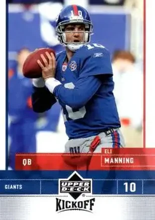 2005 Upper Deck Kickoff #58 - Eli Manning - New York Giants