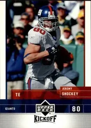 2005 Upper Deck Kickoff #59 - Jeremy Shockey - New York Giants