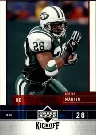 2005 Upper Deck Kickoff #62 - Curtis Martin - New York Jets