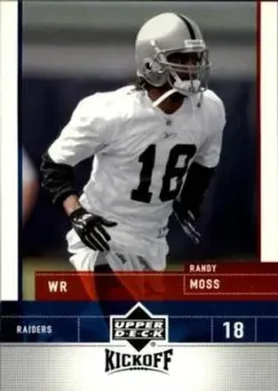 2005 Upper Deck Kickoff #65 - Randy Moss - Oakland Raiders