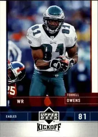 2005 Upper Deck Kickoff #67 - Terrell Owens - Philadelphia Eagles