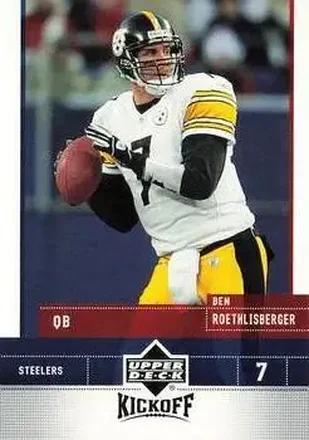 2005 Upper Deck Kickoff #69 - Ben Roethlisberger - Pittsburgh Steelers