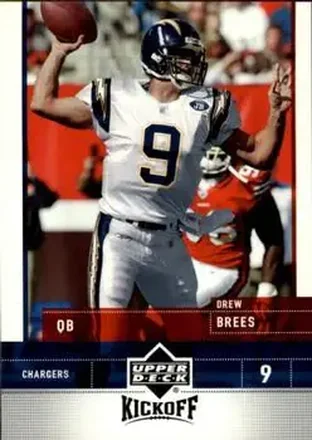 2005 Upper Deck Kickoff #72 - Drew Brees - San Diego Chargers
