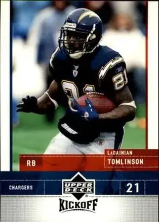 2005 Upper Deck Kickoff #73 - LaDainian Tomlinson - San Diego Chargers