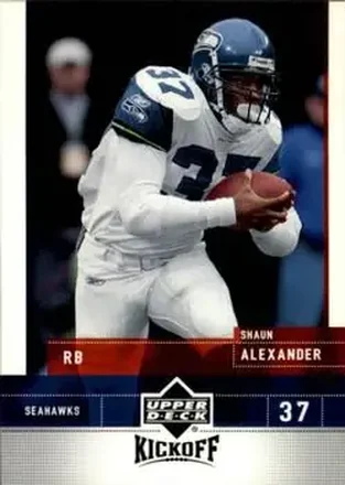 2005 Upper Deck Kickoff #77 - Shaun Alexander - Seattle Seahawks