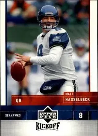 2005 Upper Deck Kickoff #78 - Matt Hasselbeck - Seattle Seahawks
