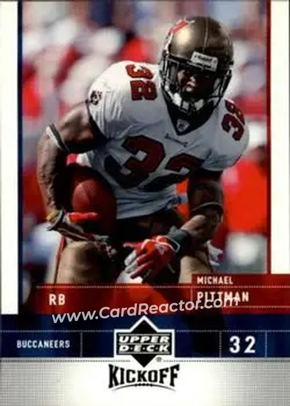 2005 Upper Deck Kickoff #82 - Michael Pittman - Tampa Bay Buccaneers - Front