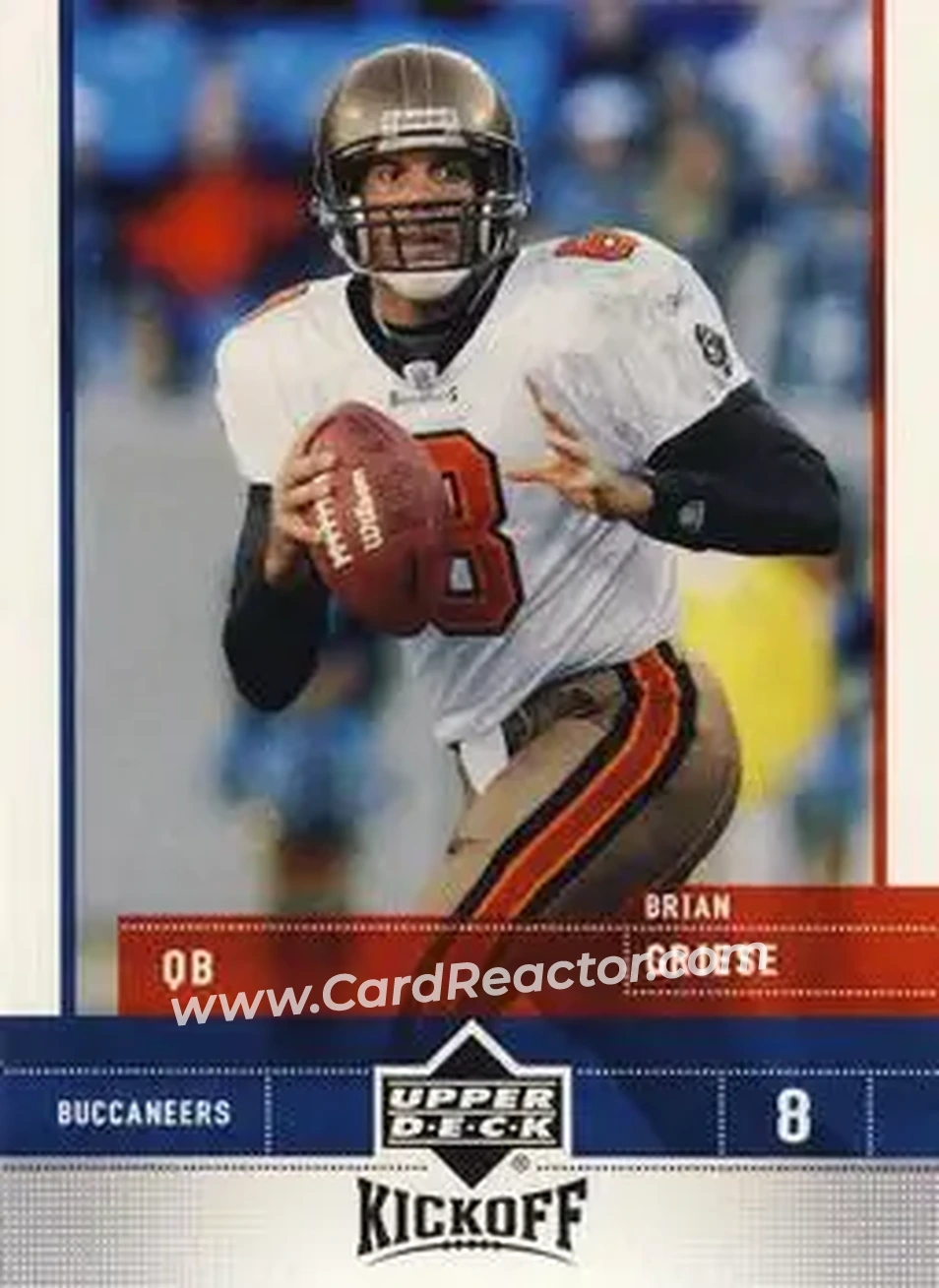 2005 Upper Deck Kickoff #83 - Brian Griese - Tampa Bay Buccaneers - Front 2005 Upper Deck Kickoff #83 - Brian Griese - Tampa Bay Buccaneers - Front