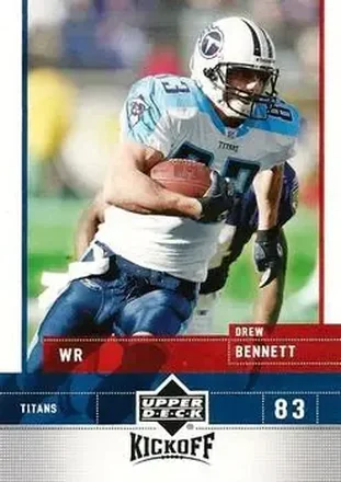 2005 Upper Deck Kickoff #86 - Drew Bennett - Tennessee Titans