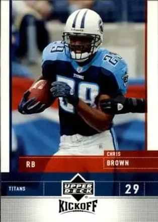 2005 Upper Deck Kickoff #87 - Chris Brown - Tennessee Titans
