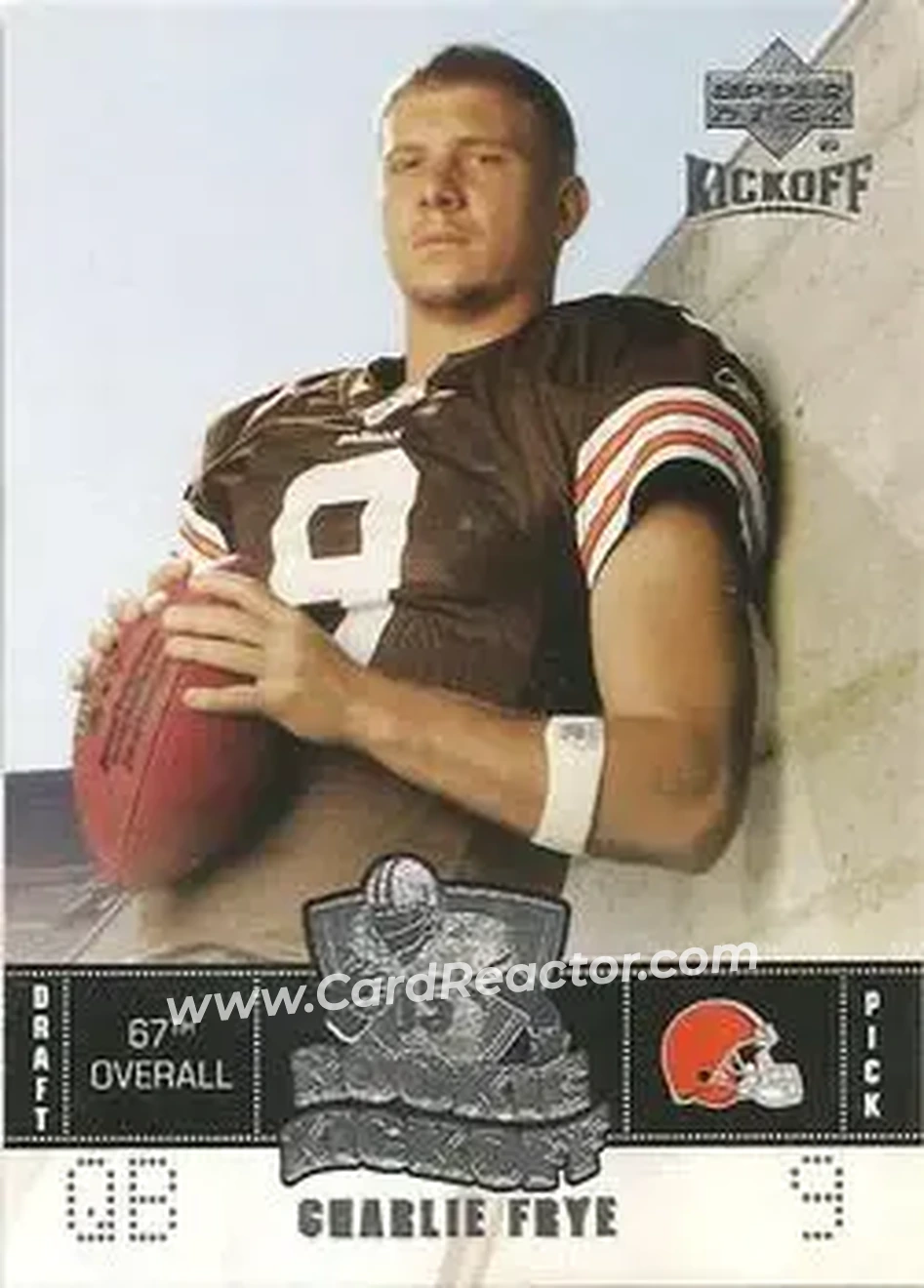 2005 Upper Deck Kickoff #93 - Charlie Frye - Cleveland Browns - Front