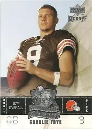 2005 Upper Deck Kickoff #93 - Charlie Frye - Cleveland Browns