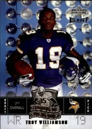 2005 Upper Deck Kickoff #109 - Troy Williamson - Minnesota Vikings