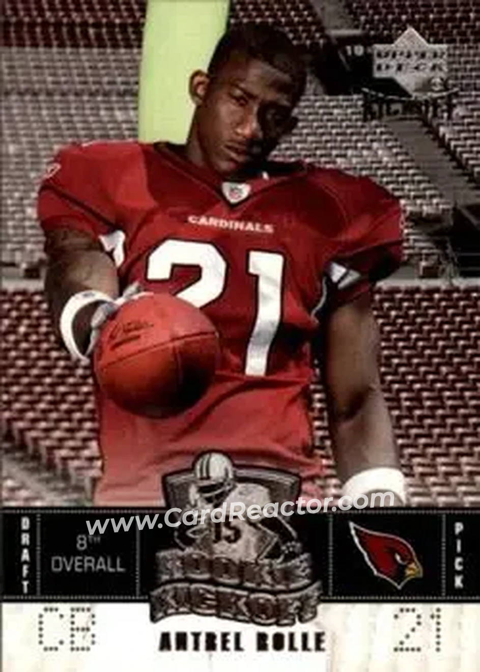 2005 Upper Deck Kickoff #113 - Antrel Rolle - Arizona Cardinals - Front