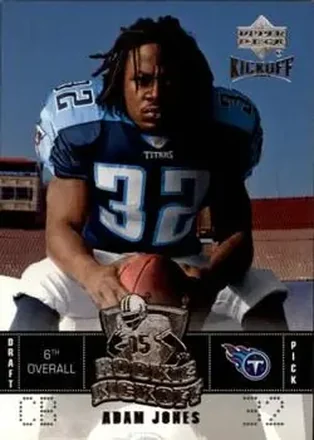 2005 Upper Deck Kickoff #114 - Adam Jones - Tennessee Titans