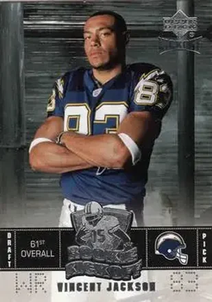 2005 Upper Deck Kickoff #115 - Vincent Jackson - San Diego Chargers