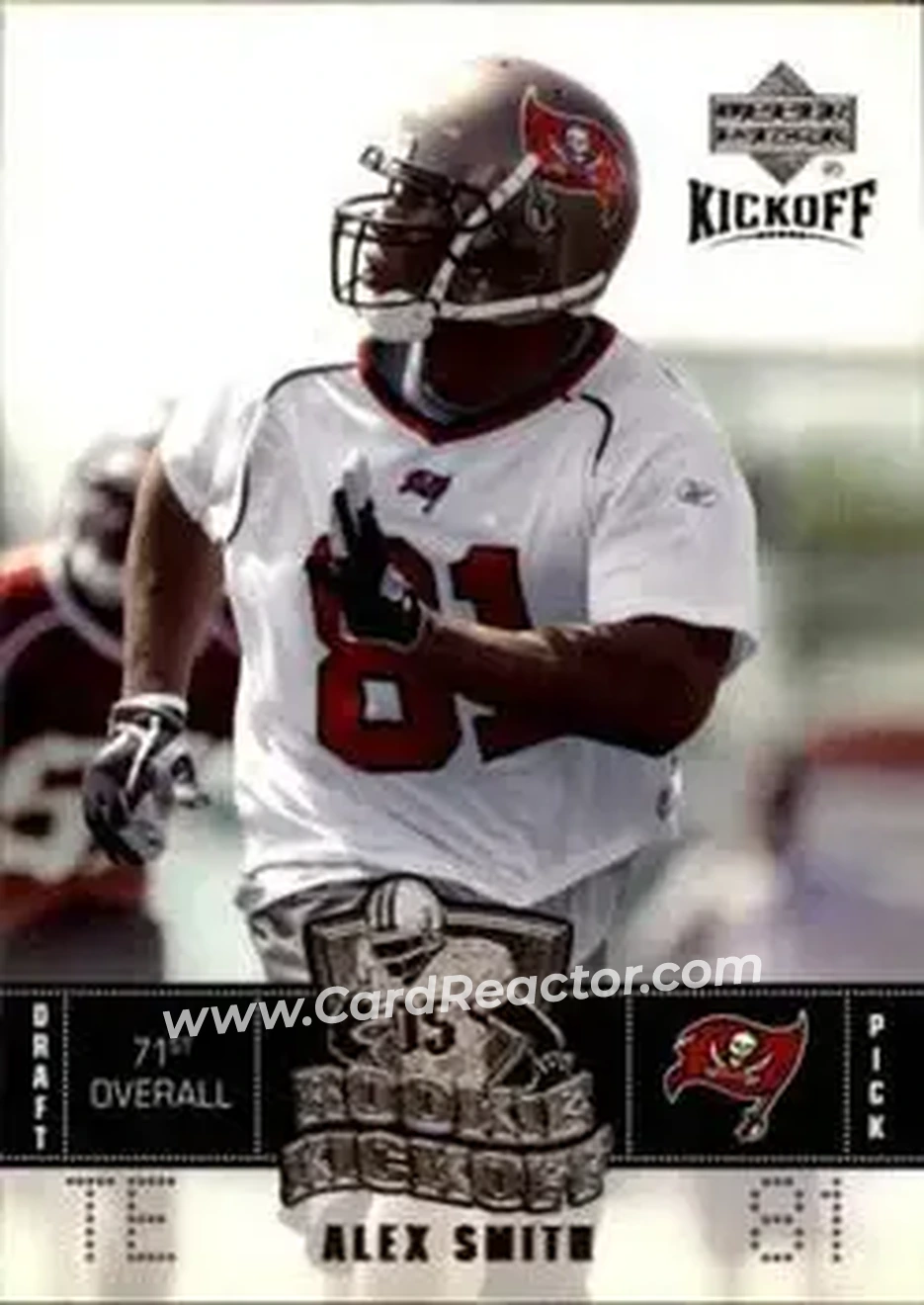 2005 Upper Deck Kickoff #116 - Alex Smith - Tampa Bay Buccaneers - Front 2005 Upper Deck Kickoff #116 - Alex Smith - Tampa Bay Buccaneers - Front