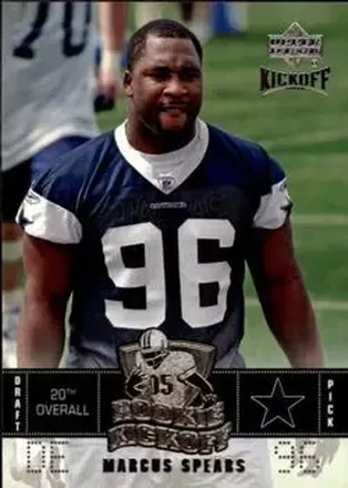 2005 Upper Deck Kickoff #117 - Marcus Spears - Dallas Cowboys