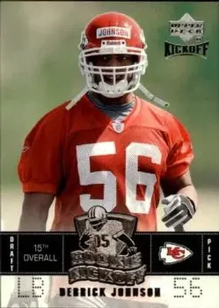 2005 Upper Deck Kickoff #120 - Derrick Johnson - Kansas City Chiefs