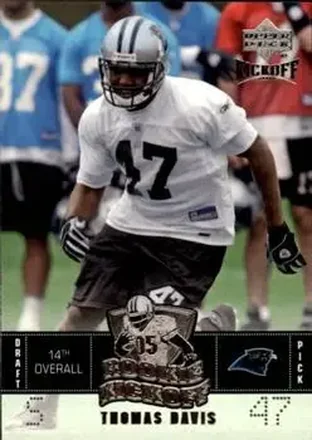 2005 Upper Deck Kickoff #122 - Thomas Davis - Carolina Panthers