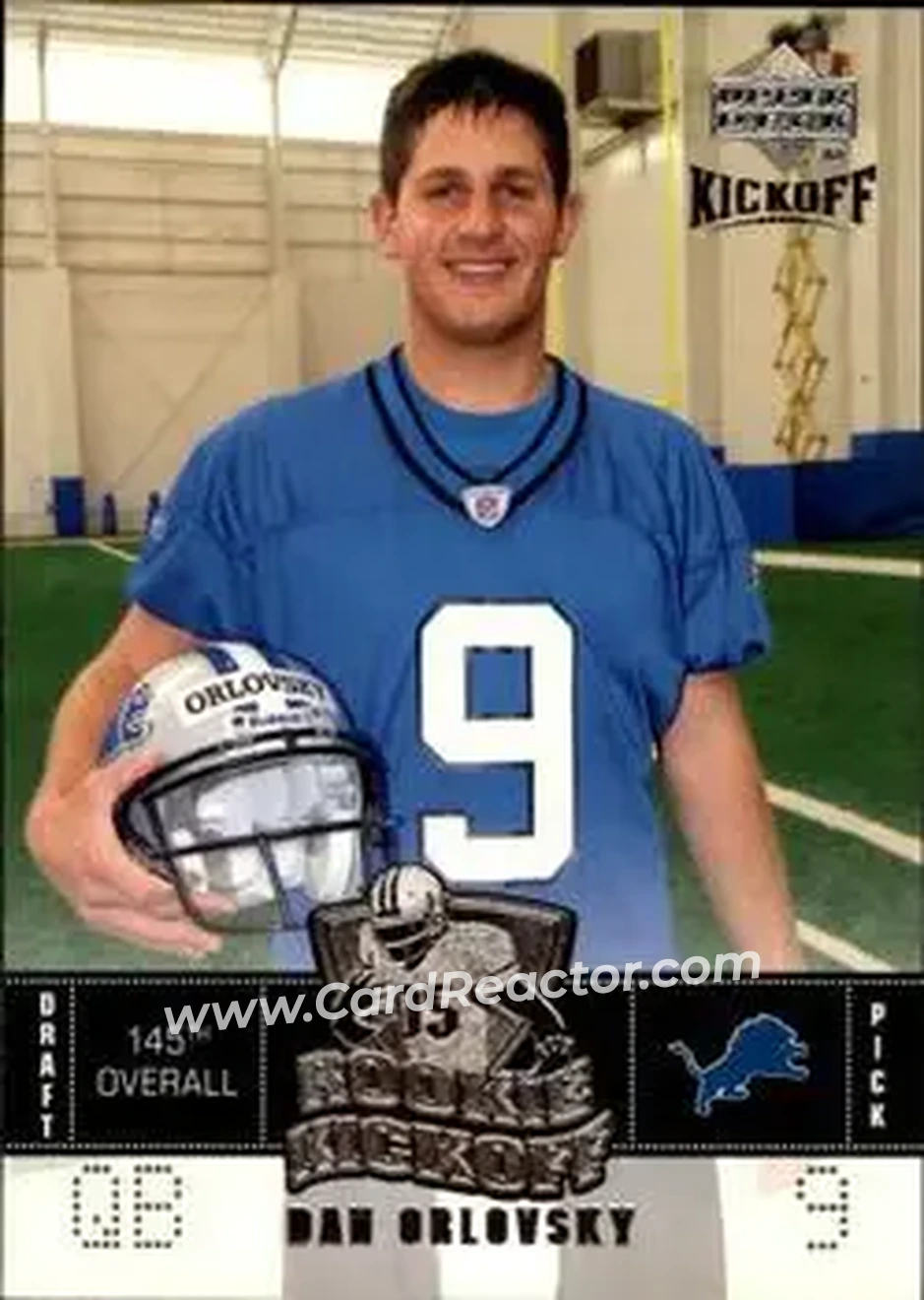 2005 Upper Deck Kickoff #125 - Dan Orlovsky - Detroit Lions - Front 2005 Upper Deck Kickoff #125 - Dan Orlovsky - Detroit Lions - Front