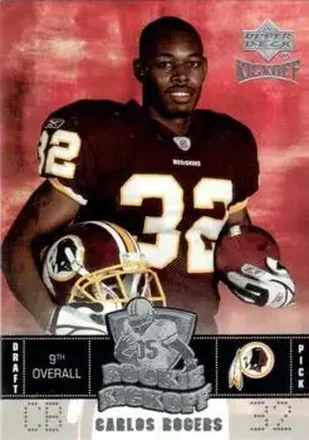 2005 Upper Deck Kickoff #130 - Carlos Rogers - Washington Redskins