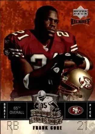 2005 Upper Deck Kickoff #134 - Frank Gore - San Francisco 49ers