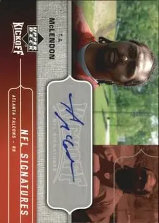 2005 Upper Deck Kickoff - Autographs #KS-TA - T.A. McLendon - Atlanta Falcons