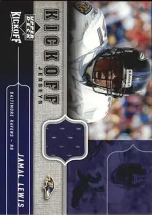 2005 Upper Deck Kickoff - Game Jerseys #KJ-JL - Jamal Lewis - Baltimore Ravens