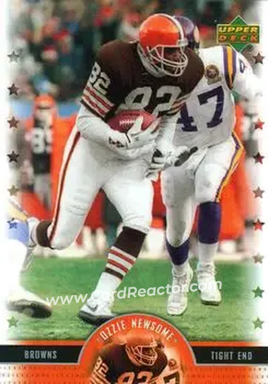 2005 Upper Deck Legends #3 - Ozzie Newsome - Cleveland Browns - Front