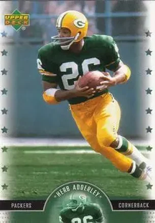 2005 Upper Deck Legends #17 - Herb Adderley - Green Bay Packers