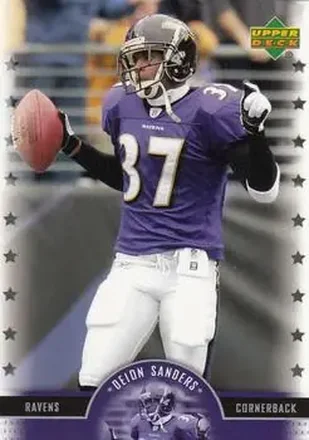 2005 Upper Deck Legends #18 - Deion Sanders - Baltimore Ravens