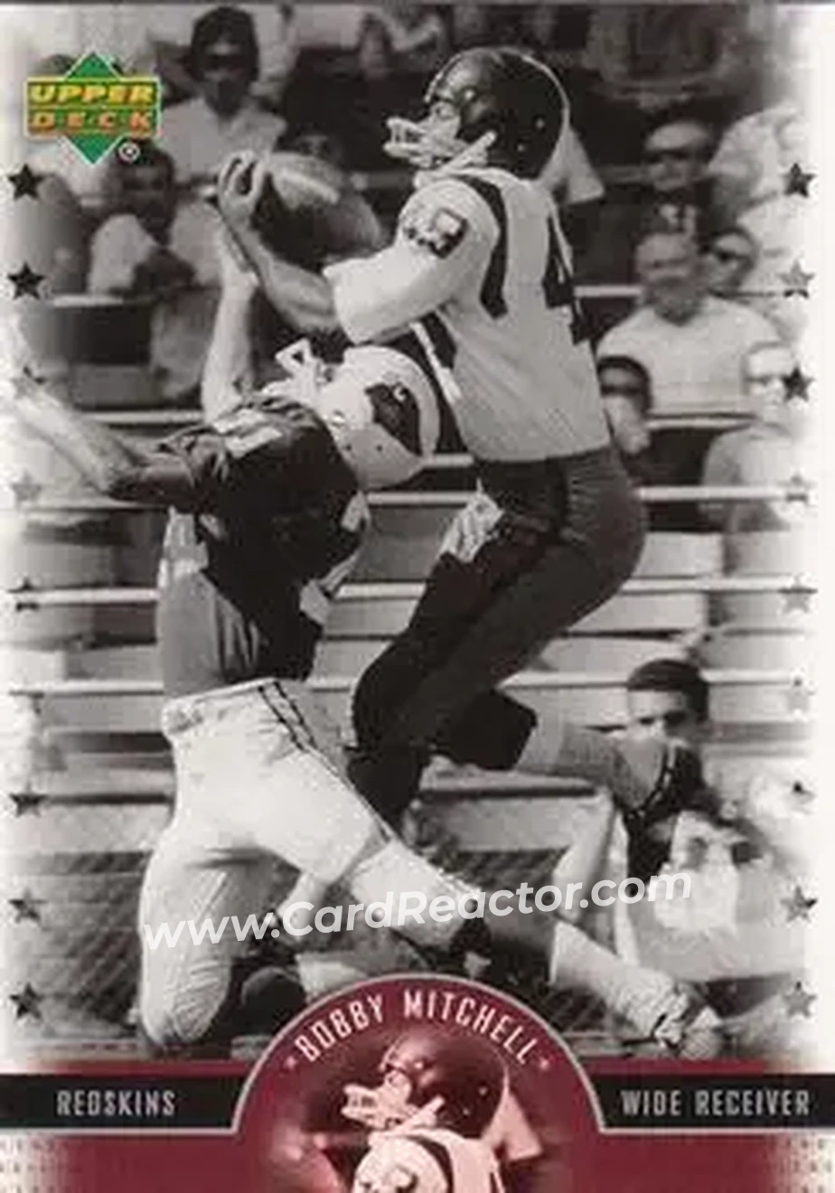 2005 Upper Deck Legends #22 - Bobby Mitchell - Washington Redskins - Front