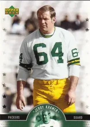 2005 Upper Deck Legends #31 - Jerry Kramer - Green Bay Packers