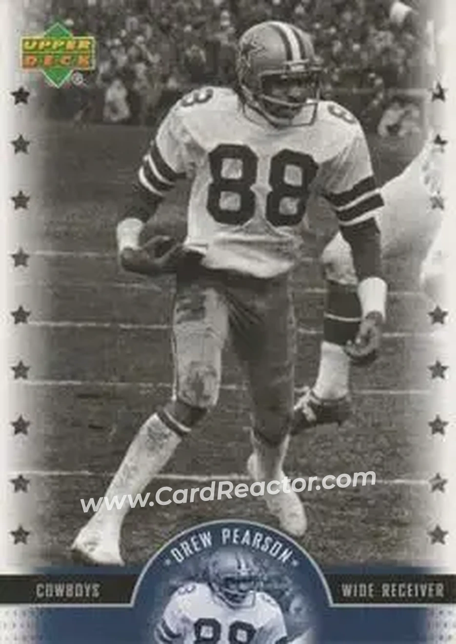 2005 Upper Deck Legends #45 - Drew Pearson - Dallas Cowboys - Front