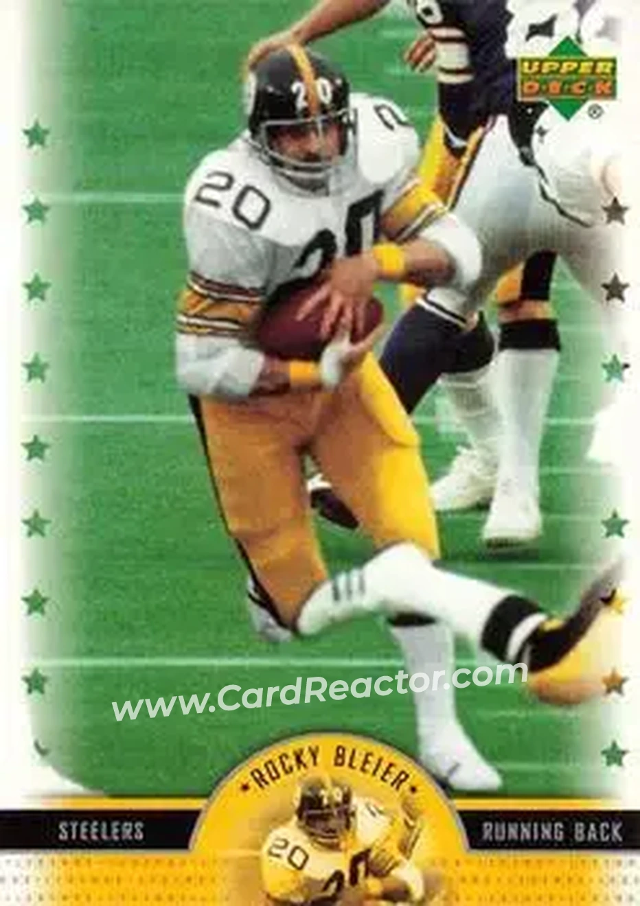2005 Upper Deck Legends #4 - Rocky Bleier - Pittsburgh Steelers - Front
